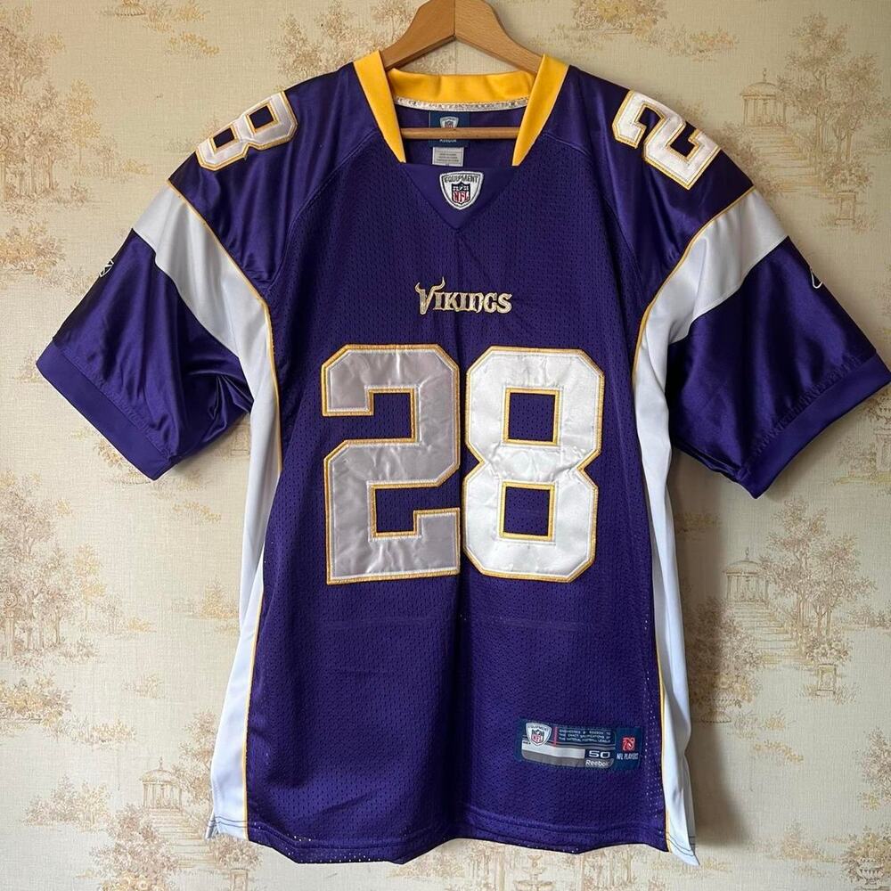 Vintage Y2K 2000s Adrian Peterson Vikings Jersey | Reebok Authentic | L